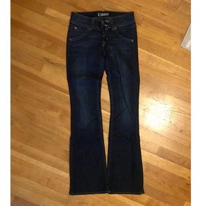 Hudson Dark Wash Flare Jeans